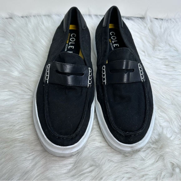 Cole Haan Grand Pro Rally X Penny Loafer Black Men’s C34765 - Picture 2 of 10